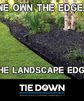 Metal Landscape Edging Kit 14 Inch By 48 Inch With 16 Feet Of Border Includes Four Steel Plates And Four Connectors For Garden Edging