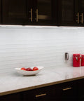 Kitchen counter with Under Cabinet Lights 18 Inch Hardwired With Three Color Settings 2700K 4000K 5000K Dimmable LED illumination
