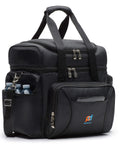 Beefy Extra Large Cooler Bag With Leakproof Hard Liner Bucket 14 By 13 By 9 And A Half Inches Black Polyester Heavy Duty 1680D Fabric