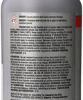 Back view of White Hi Temp Anti Seize Lubricant LB 8036, 8 oz brush top can, showing safety and usage instructions on label.
