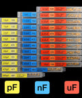 Ultimate Multilayer Ceramic Capacitor Value Kit For Electronics Hobbyists 30 Values 300 Pieces With Individual Lids Displayed