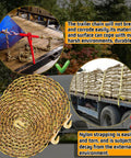 G80 Tow Chain One Quarter Inch By Twenty Foot Log Chain With G70 Clevis Grab Hooks shown towing and binding trailers