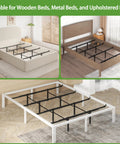 Heavy Duty Bed Slats Center Support System Featuring Tough As Nails Steel Cross Rails for wooden, metal, and upholstered beds.