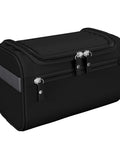 Black storage bag for Speedweve Style Darning Loom Kit With 14 And 28 Hook Looms, zippered compartments, rectangular design