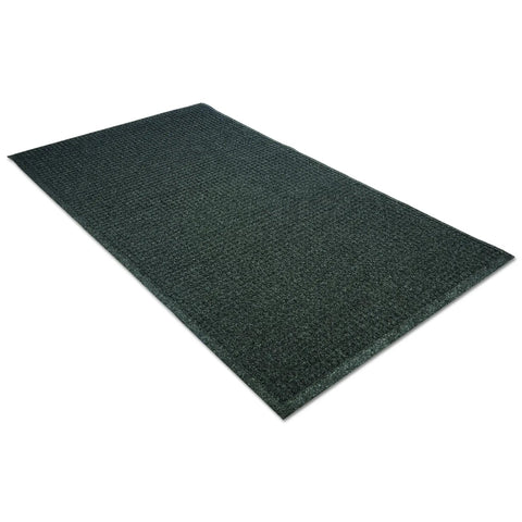 EcoGuard Indoor Wiper Floor Mat From Recycled Plastic Bottles And Used Tires 36 Inch By 60 Inch Charcoal Bi Level Construction Dirt Trap And Absorbs With 24 Oz Fibers