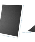 Pack Of 2 18 By 24 Inch ABS Plastic Sheets 0.060 Inch Thick Thermoformable Moldable Board For Diy Crafts And Robotics Competitions