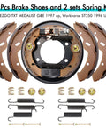 Brake Shoes And Spring Kit Easy Install For Golf Cart Txt Medalist 1997 2008 And Workhorse 1996 2012 Yamaha G14 G20