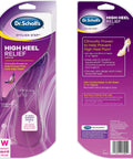 Stylish Step High Heel Relief Insoles For Women With Foot Pain Ultra Soft Gel Arch Support Clear Discreet Design Size 6 To 10 2 Count Pack