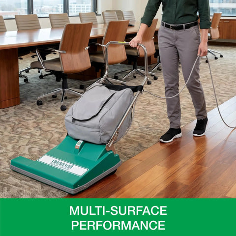 Bissell Big Green Commercial Extra Wide Carpet Cleaner With 28 Inch Cleaning Path Powers Through Large Floors With Heavy Duty 8.5 Amp Motor For Maximum Efficiency And Superior Suction In Any Workplace Or Industrial Space