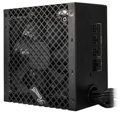 750W Semi Modular Power Supply With 80 Plus Bronze Efficiency, ATX 3.0/3.1 Ready, PCIe 5.1 12V-2x6 Connector, side view