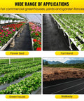 Heavy Duty Driveway And Landscape Fabric 6x300 Ft Weed Barrier For Erosion Control And French Drain Projects in garden applications