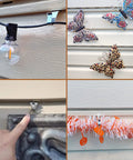 Vinyl Siding Hooks Hanger 10 Pack No Drill Quick Install For Hanging Outdoor Decor On Siding Soffit Metal Garland
