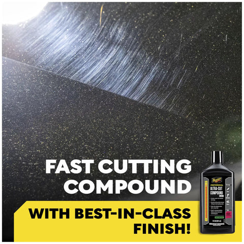 Ultra Cut Car Compound For Heavy Scratches And Swirls Removal, Safe On All Glossy Paint And Clear Coats, Gives Beast Shine, 8 Oz bottle