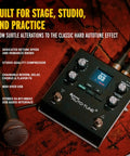 VX5 Vocal Effects Pedal With Antares AutoTune Real Time Pitch Correction Retune Speed And Humanize Controls displayed on a studio floor