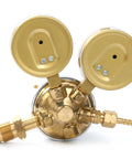 Acetylene Regulator for Welding Gas Replacement Gauge for Torch Cutting Kits CGA 510 Inlet 0 to 400 PSI Outlet 0 to 30 PSI, brass body