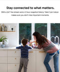 Indoor 1080p Security Cam With Night Vision, 24 Seven Live Video, Remote Viewing From Your Phone, Instant Mobile Alerts in kitchen scene