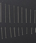 360 Pcs Watch Band Link Cotter Pin Kit With Box 6mm To 23mm Stainless Steel Pins on black background