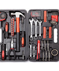 148 Piece Automotive And Household Tool Set For DIY Enthusiasts And Car Lovers Durable Heat Treated Tools in open case