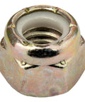 5/8-11 Nylon Insert Lock Nuts Grade 8 High Strength Nylock Yellow Zinc Coated