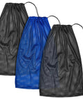 3 Pack Mesh Dive Bags Oversized 19x27 Inch Drawstring Snorkel Gear Bags For Scuba Diving, Swim Equipment, Beach Toys, and More