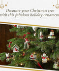Christmas tree decorated with Hot Air Balloon Christmas Ornament For A Cozy Festive Vibe Durable Holiday Decor For Tree Mantel And Home Display, surrounded by various holiday ornaments.