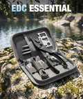 EDC Essential set with 4.5 Inch Long Nose Slip Joint Pliers for Tight Spaces, Wicked Handy Narrow Jaw Pliers for Clamping, Bending, Winding, and Quick Size Adjustments in Small Work Areas.