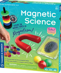 Magnetic Science Kit For Kids Ages 8 Plus With 33 STEM Experiments box showing magnets and iron filings