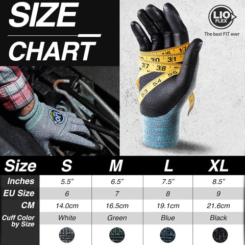 Thin Lightweight Nitrile Foam Coated Work Gloves With Touchscreen Fingers, 3 Pairs, Unisex Fit For Women And Men, Super Grippy, Flexible And Comfortable, Ideal For Warehouse Workers, Delivery Drivers, And Everyday Tasks