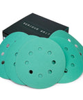 Five Inch 8 Hole Sanding Discs Assortment Including 80 120 150 180 220 Grit Heavy Duty Hook and Loop Wet Dry Sandpaper for Random Orbital Sanders 50 Pack Box