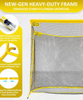 Heavy Duty Golf Hitting Net 10x7 Ft With Extra Striking Net, features new-gen steel frame and easy assembly design