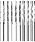 1/8 Inch Drywall Pilot Point Cut Out Bit Set, 10 Pack For Fast, Clean And Precise Drywall Openings arranged in a row
