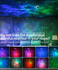 Galaxy Star Projector With Bluetooth Speaker Lit Night Light Nebula Cloud Projector For Kids Room Bedroom Decor Remote Control