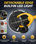 Pro Grade 880W Drywall Sander With Adjustable 5 Speed Settings And 1000 To 2100 Rpm Pure Copper Motor featuring detachable edge and built-in LED light.