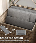 Go-To Outdoor Lounge Chair Cushions Set Of 2, 80 By 26 Inches, UPF50 Plus Fade Resistant Olefin Fabric stored in basket