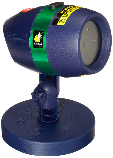 Motion Laser Holiday Projector With Thousands Of Lights, Still And Moving Light Modes, Easy Outdoor Decor, blue unit