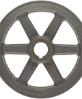 V Belt Sheave Bored To Size For Classical V Belts A Belt Section Cast Iron Two Grooves 9.25 Inch Outer Diameter 1.2 Inch Bore