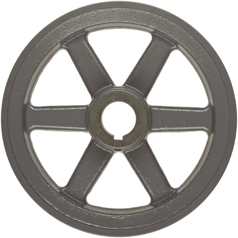V Belt Sheave Bored To Size For Classical V Belts A Belt Section Cast Iron Two Grooves 9.25 Inch Outer Diameter 1.2 Inch Bore