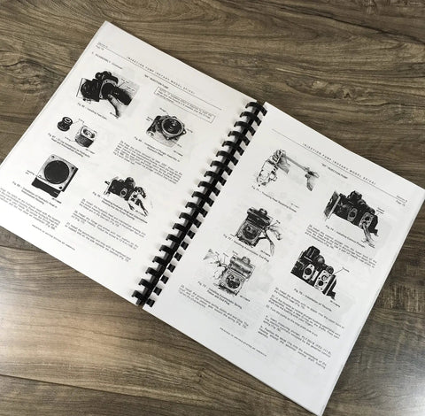 Ep Va Rotary Diesel Fuel Injection Pump Service Manual For DIY Maintenance And Repair Durable Factory OEM Authored Guide Parts And Operators Manual Style Reprint open spiral-bound pages on wood table
