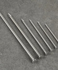 4 Inch 304 Stainless Steel Nails Pack Of 19 For Hanging Nails And Wall Dowels And Long Nails Rust Resistant Indoor Outdoor Use