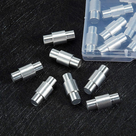 16 Piece Inline Skate Spacers Aluminum Axle Spacers For 6mm Axles Inline Bearings Speed Spacer Kit To Cut Friction Extend Bearing Life Easy Install Durable Inline Skates Gear, showing individual spacers on a dark surface.