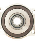 Front view of Rear Wheel Hub Bearing Assembly Aftermarket Replacement For Scion 2013 To 2016 Subaru 2008 To 2020 And Toyota 2017 To 2023