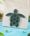 3D String Art Kit For Adults Beginners DIY Sea Turtle Craft Includes All Accessories And Frame Easy Poke Board Setup