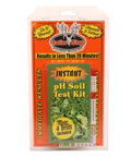 Packaging of Fast Acting Soil pH Test Kit For DIY Lawn And Garden Get Your Soil pH In About 20 Minutes With Four Accurate Tests