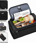 Speedweve Style Darning Loom Kit With 14 And 28 Hook Looms, 9 Large Eye Needles, 100 Color Threads, Darning Mushroom in a storage bag
