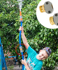 Child using a hose repaired with Garden Hose Repair Kit With Aluminum Fittings, 4 Male And 4 Female End Connectors