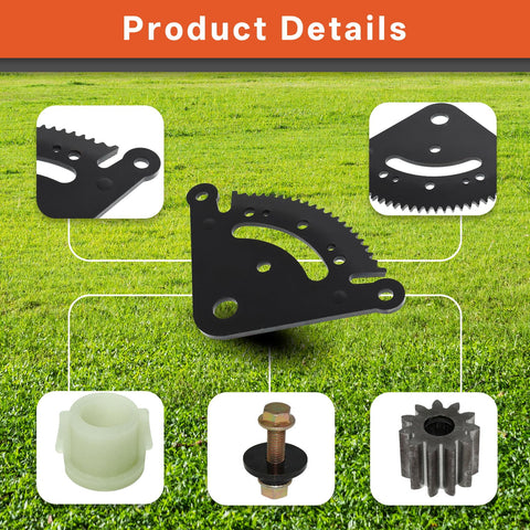 John Deere Beefed Up Steering Sector Pinion Gear With Bushings Replacement For D100 D105 D110 D120 D125 D130 D140 D150 D160 D170 Tractors Fits 700000 Serial Models