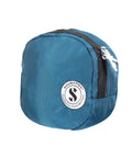 Denim Blue Dive Bag For Scuba Gear With Top Handle, Durable Waterproof Fabric, Easy Access YKK Zippers, External Zip Pocket
