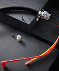 Air Compressor Pressure Switch 120 To 150 Psi With 120V AC Control Plug And Play Setup Includes Rubber Hose Fittings Screw Clamp