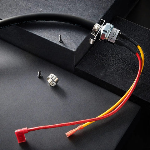 Air Compressor Pressure Switch 120 To 150 Psi With 120V AC Control Plug And Play Setup Includes Rubber Hose Fittings Screw Clamp