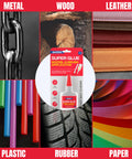 2 In 1 Brush On Super Glue With Nozzle, Mess Free, Never Dries Out, 3000 CPS CA Glue, Clear And Stain Free, Instant Bond For Plastic, Rubber And More